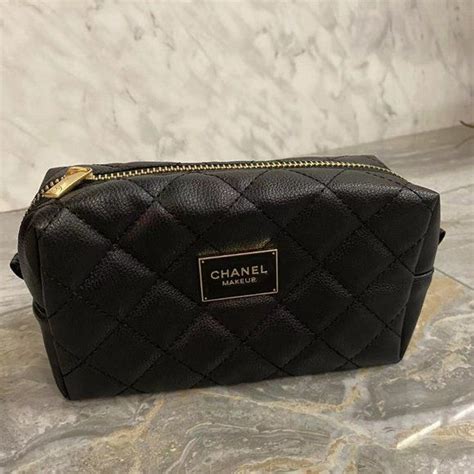 chanel cosmetic bag amazon|Chanel cosmetic bag price.